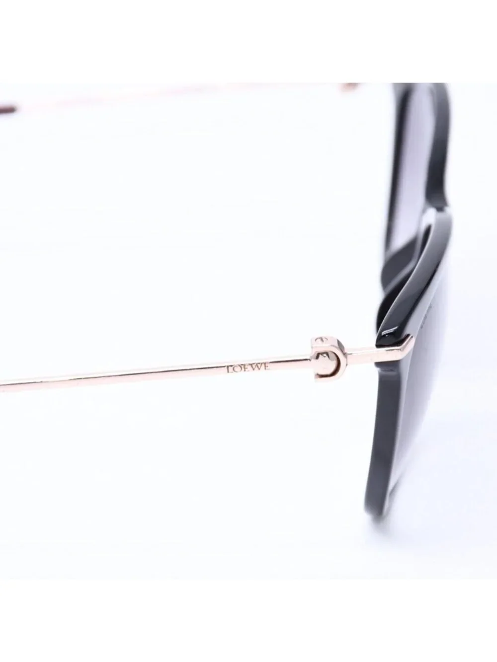 Loewe Sunglasses Eyewear Side Logo Black Acetate